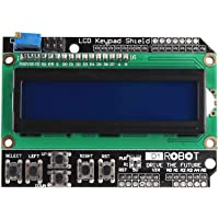 Movilideas - 1602 LCD Keypad Shield HD44780 1602 Modulo de 2x16 caracteres compatible con Arduino